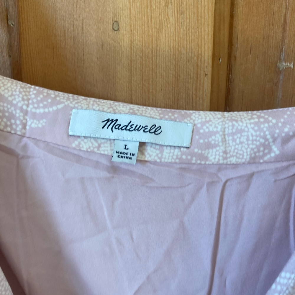 madewell pink midi dress - Picture 5 of 5